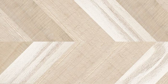Пробковые полы Corkstyle Chevron Creme 6 мм
