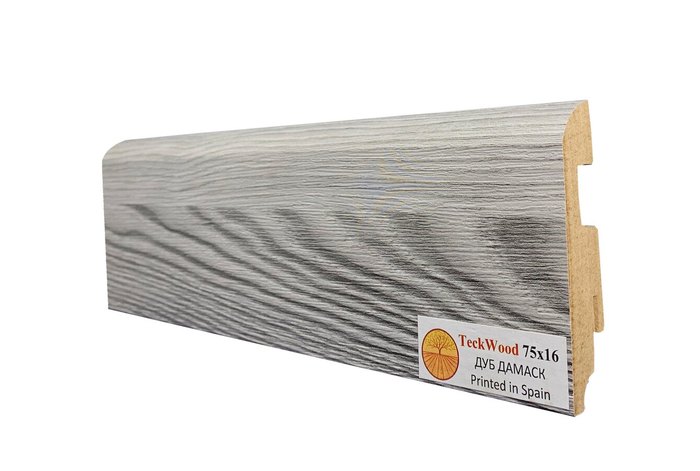 Плинтус Мдф Teckwood Дуб Дамаск