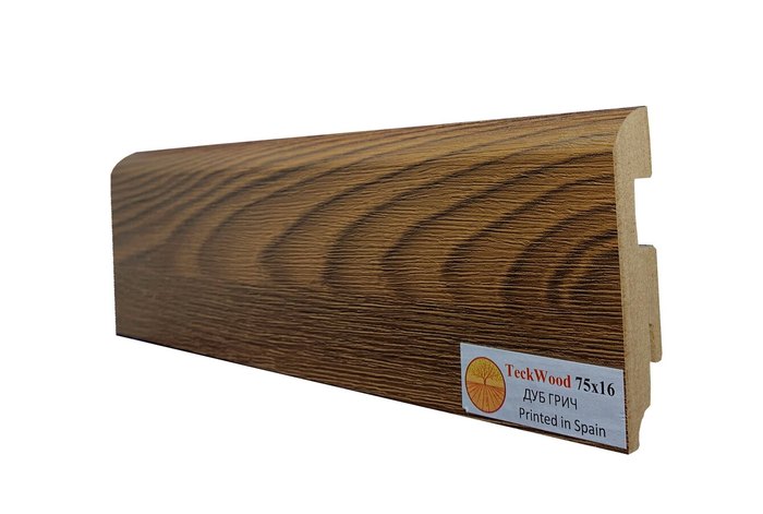 Плинтус Мдф Teckwood Дуб Грич