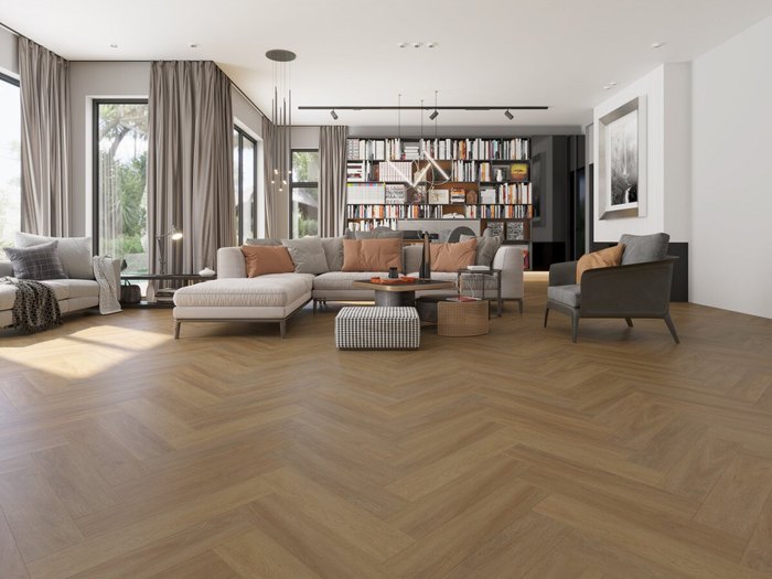Виниловый пол SPC Lamiwood Venezia Дуб Мурано 214