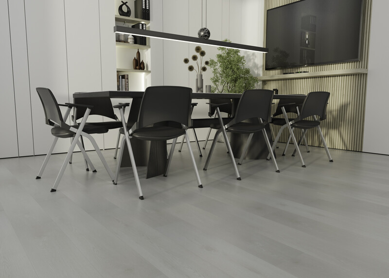 Виниловый пол SPC Ideal Prime wood White 01001