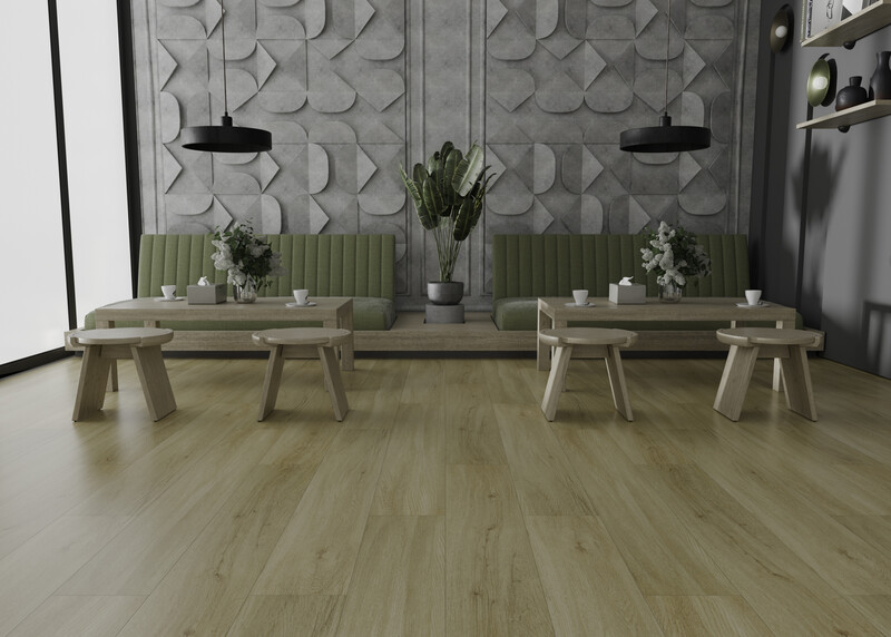 Виниловый пол SPC Ideal Home wood Mustard 02008