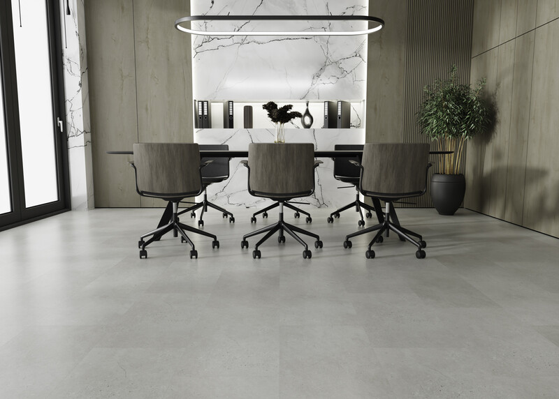 Виниловый пол SPC Ideal Fine stone Cement 040010