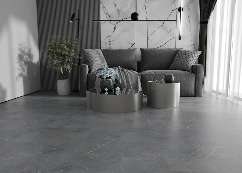 Виниловый пол SPC Ideal Fine stone Scuro 040012