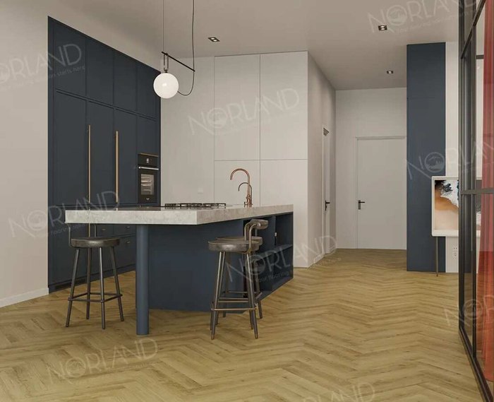 Ламинат Norland Herringbone Elegant Strong Дуб Фанэн LF304-17