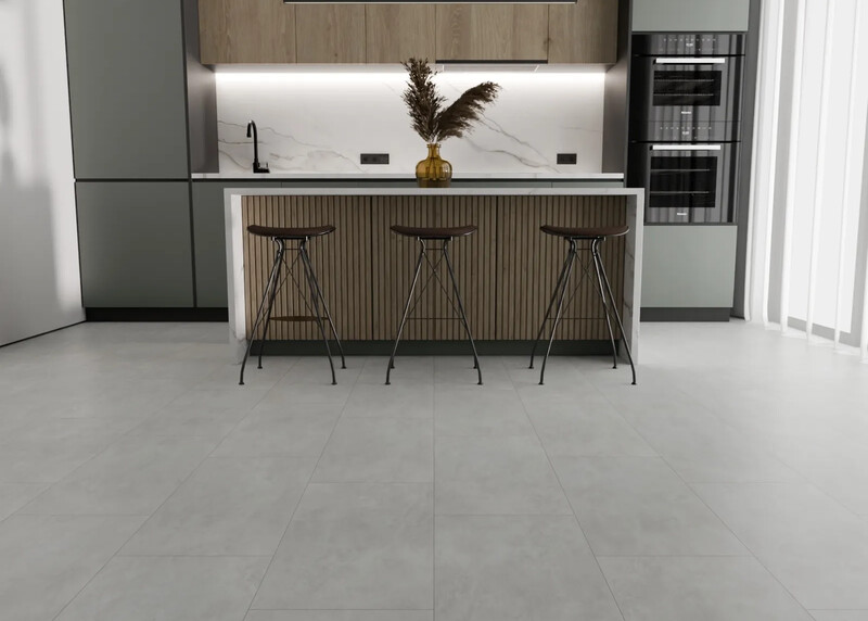 Виниловый пол SPC Ideal Easy tile (камень) Grigio 54005